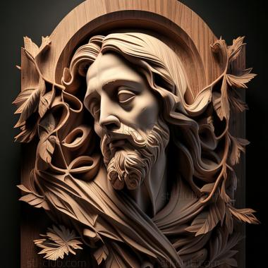 3D model st jesus (STL)